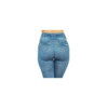 Legging bleu effet jean usé 